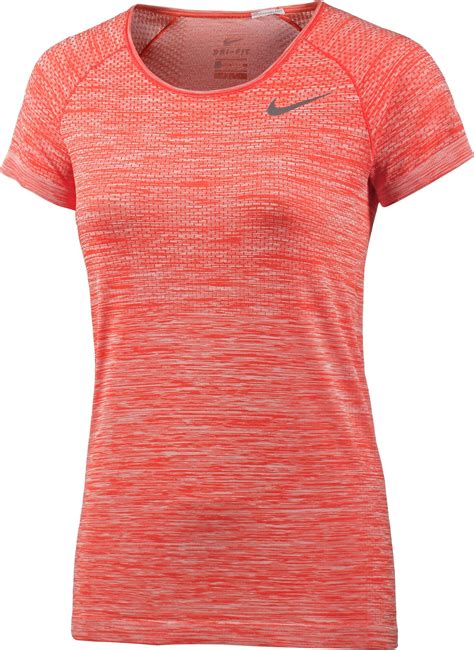 nike dri-fit knit laufshirt damen orange gr xxl|Nike Dri.